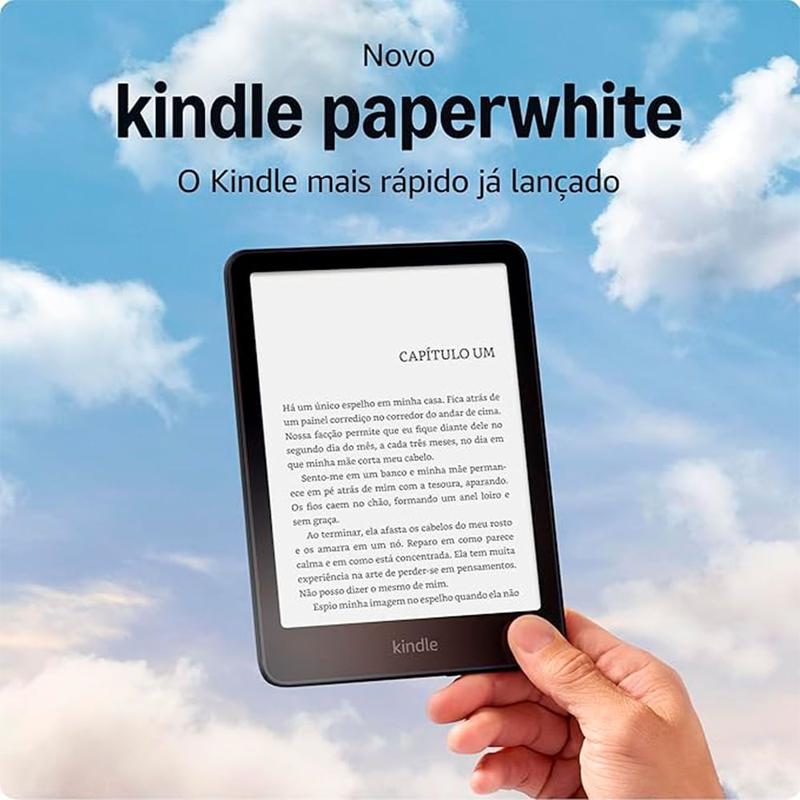 Amazon Kindle Paperwhite 16GB, Preto - B0CFPL6C - Kindle e E